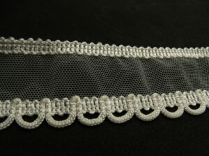 ruban fantaisie blanc