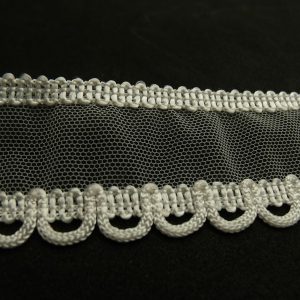 ruban fantaisie blanc