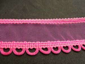 ruban fantaisie rose fuschia