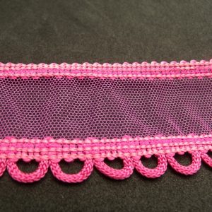 ruban fantaisie rose fuschia