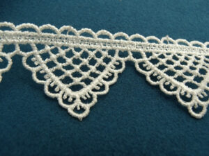 guipure coton blanche