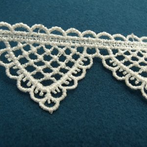 guipure coton blanche