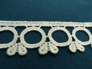guipure coton blanc