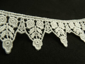guipure coton blanche 3.5 cm