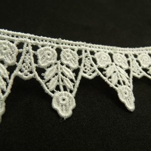guipure coton blanche 3.5 cm