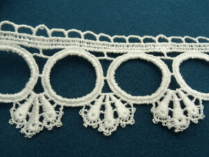 guipure coton blanche 6.5 cm