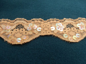 dentelle saumon de belle qualité