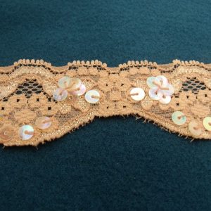 dentelle saumon de belle qualité