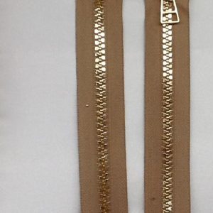 FERMETURES A GLISSIÈRE SÉPARABLES -40cm- beige