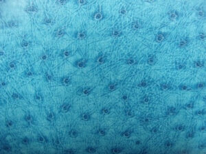 TISSU SKAÏ SIMILI CUIR TURQUOISE