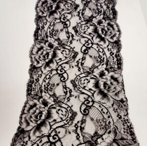 nouvelle dentelle de calais leavers noire