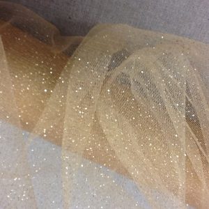 TULLE DORE PAILLETÉ VAPOREUX