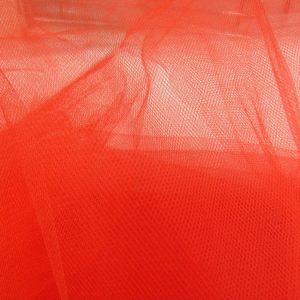 TULLE FIN COULEUR ROUGE