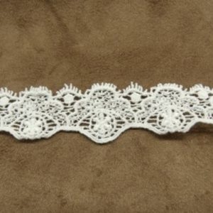 DENTELLE de calais blanche 2,5 cm