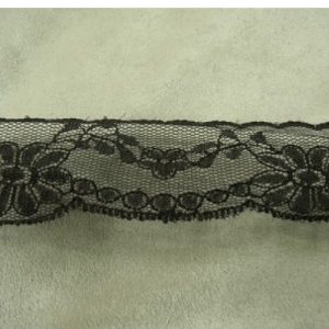 DENTELLE DE CALAIS noire 3,5 cm