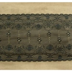 DENTELLE DE CALAIS noire 14 cm