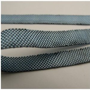 Ruban Irisé Effet Métal Bleu Mat 10 mm