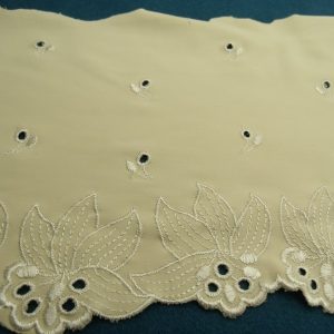dentelle BEIGE Élasthanne 17 cm