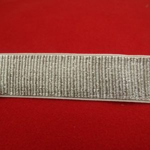 ruban élastique argent 30 mm