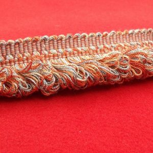 Ruban Frange Orange Et Bleu Epaisse 40 mm