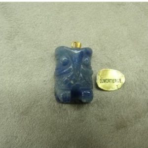 PENDENTIF MOTIF CHOUETTE- DUMORTIGE ,HAUTEUR 2cm / LARGEUR: 1,5 cm/ EPAISSEUR: 1,5 cm
