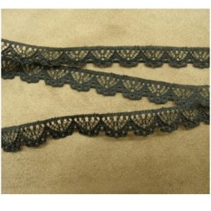 FINE DENTELLE DE CALAIS noire 1.2 cm