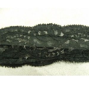 DENTELLE DE CALAIS noire 4 cm