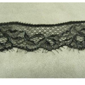 DENTELLE DE CALAIS POLYAMIDE noire 3 cm