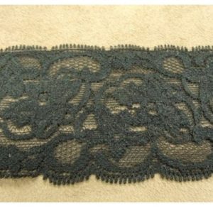 DENTELLE DE CALAIS Noire 6 cm