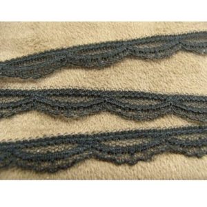 DENTELLE DE CALAIS noire 1 cm