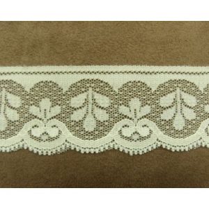 FINE DENTELLE DE CALAIS champagne 4 cm