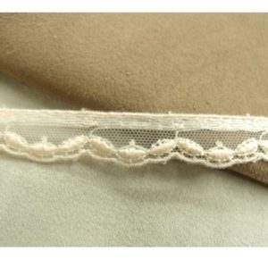 DENTELLE DE CALAIS saumon 1.5 cm