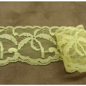 DENTELLE DE CALAIS jaune 5 cm