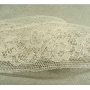 DENTELLE DE CALAIS rose pâle 3 cm