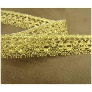 Dentelle de calais or 2 cm
