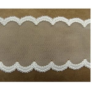 DENTELLE DE CALAIS blanche 7 cm