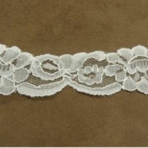 DENTELLE DE CALAIS blanche 4 cm
