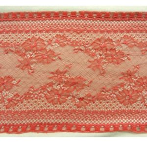 DENTELLE DE CALAIS rouge 21 cm