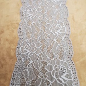 dentelle de calais jacquard platinuim 18 cm