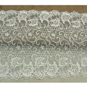 DENTELLE DE CALAIS blanche 16 cm