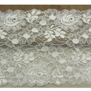 DENTELLE DE CALAIS blanc polyamide 17 cm