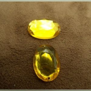 Déstockage – Strass Ovale Acrylique 18x13 mm