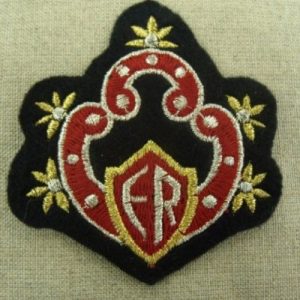 écusson thermocollant motif blazer largeur 6,5 cm sur hauteur 7cm