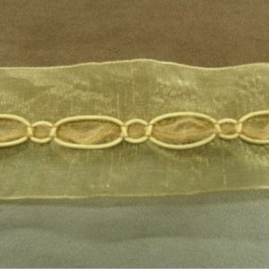 Ruban Organza Synthétique 35 mm
