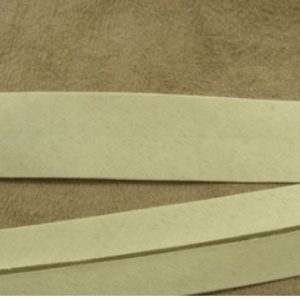 LOT DE 5 METRES RUBAN BIAIS- 20 mm INTERIEUR /10 - 10 mm- COTON -VERT KAKI