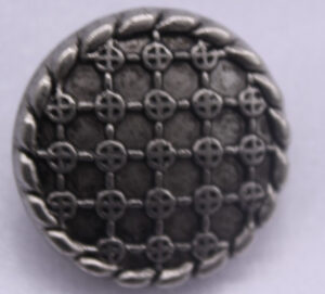 bouton argenté