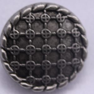 bouton argenté