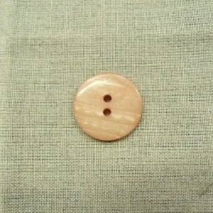 Bouton acrylique à 2 trous, 26 mm, de belle qualité