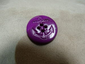 BOUTON ANCRE MAINE--VIOLET