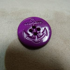 BOUTON ANCRE MAINE--VIOLET